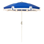 The Club Umbrella - Border Valance - Mediterranean Blue Club Umbrella Business & Pleasure Co. 