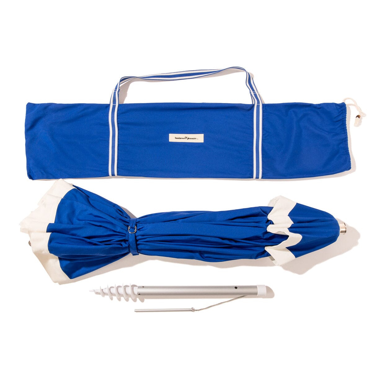 The Club Umbrella - Border Valance - Mediterranean Blue Club Umbrella Business & Pleasure Co. 