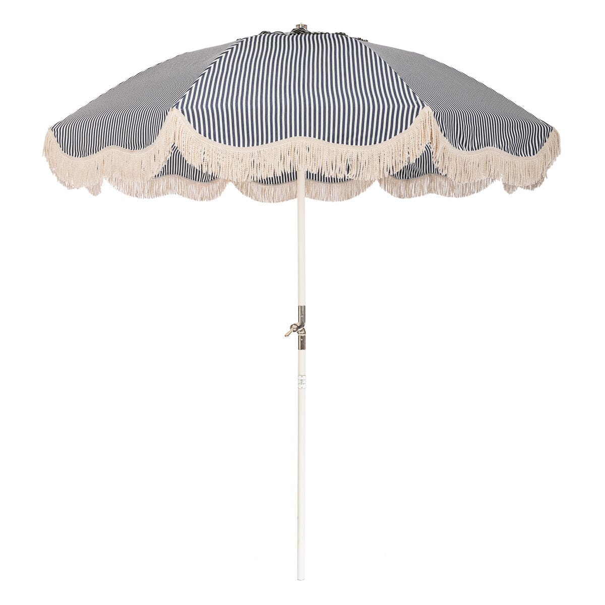 The Club Umbrella - Lauren's Navy Stripe Club Umbrella Business & Pleasure Co. 