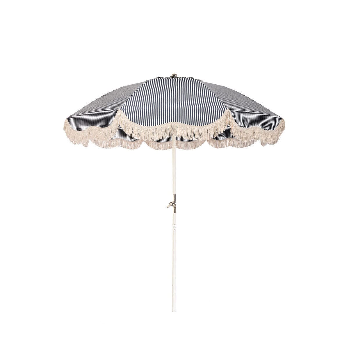 The Club Umbrella - Lauren's Navy Stripe Club Umbrella Business & Pleasure Co. 