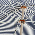 The Club Umbrella - Lauren's Navy Stripe Club Umbrella Business & Pleasure Co. 