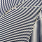 The Club Umbrella - Lauren's Navy Stripe Club Umbrella Business & Pleasure Co. 