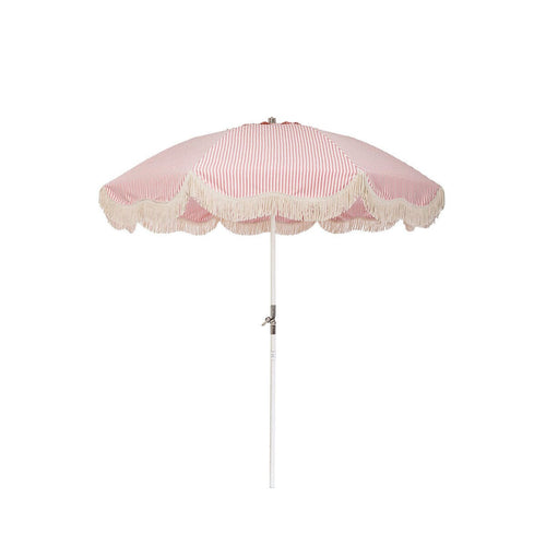 The Club Umbrella - Lauren's Pink Stripe Club Umbrella Business & Pleasure Co. 
