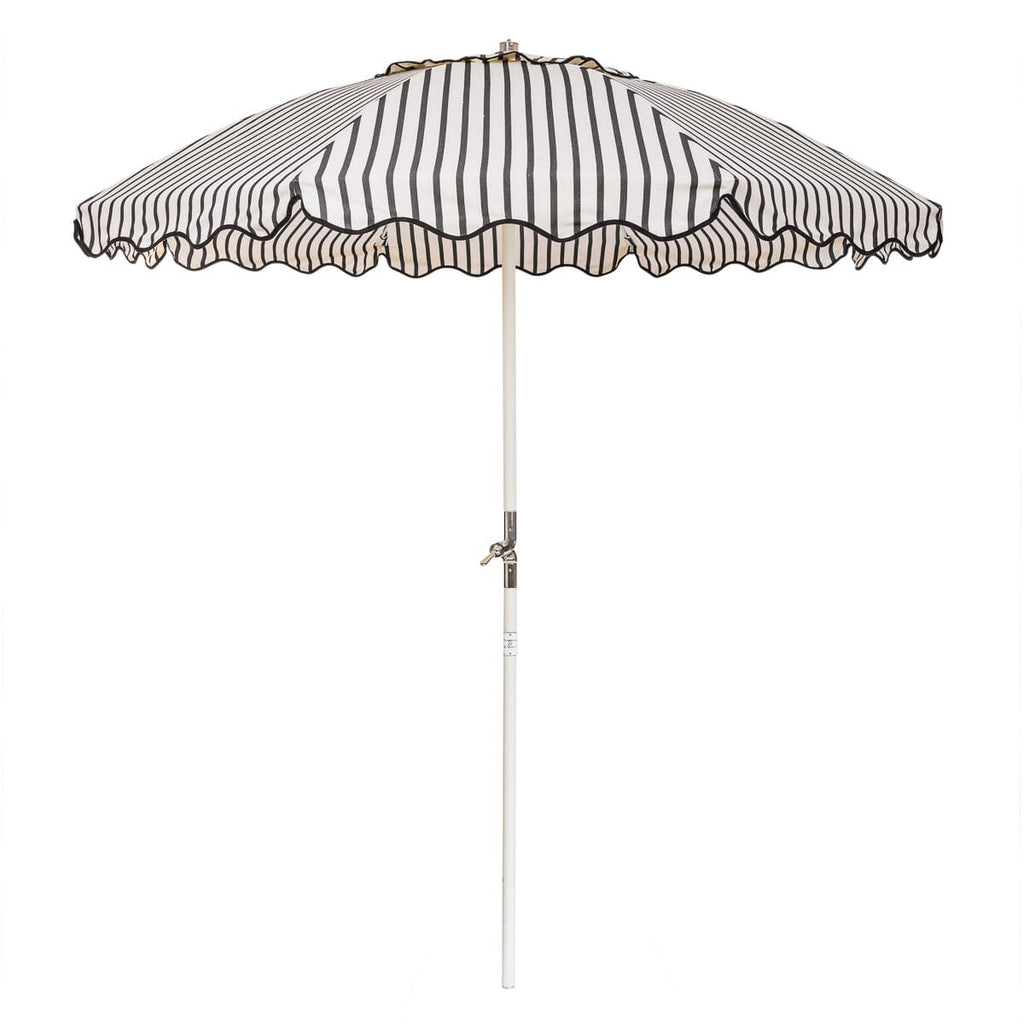 The Club Umbrella - Monaco Black Stripe Club Umbrella Business & Pleasure Co 