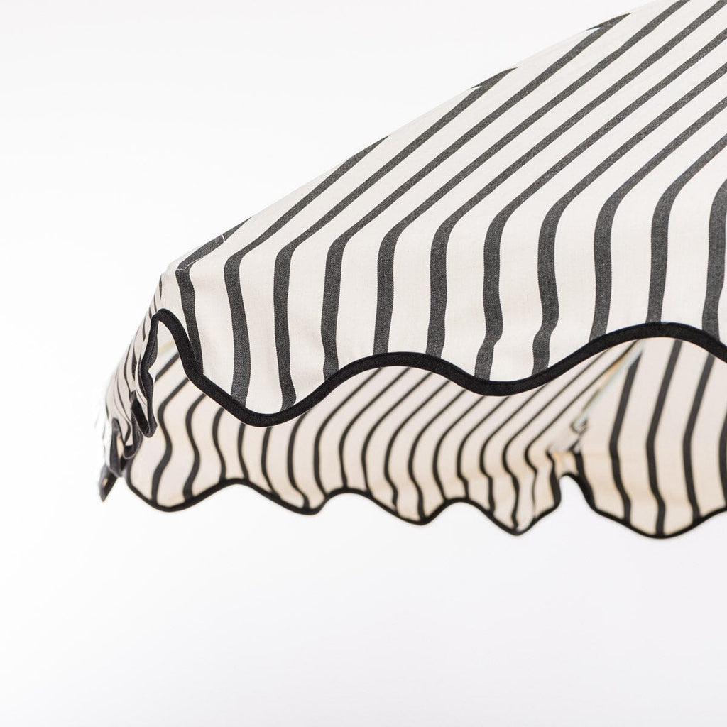 The Club Umbrella - Monaco Black Stripe Club Umbrella Business & Pleasure Co 