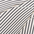 The Club Umbrella - Monaco Black Stripe Club Umbrella Business & Pleasure Co 
