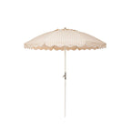 The Club Umbrella - Monaco Natural Stripe Club Umbrella Business & Pleasure Co 