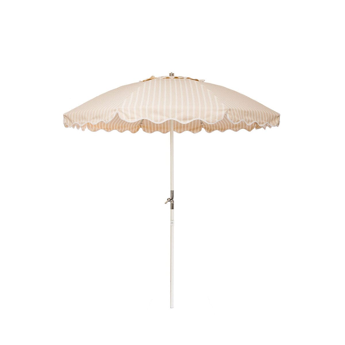 The Club Umbrella - Monaco Natural Stripe Club Umbrella Business & Pleasure Co 