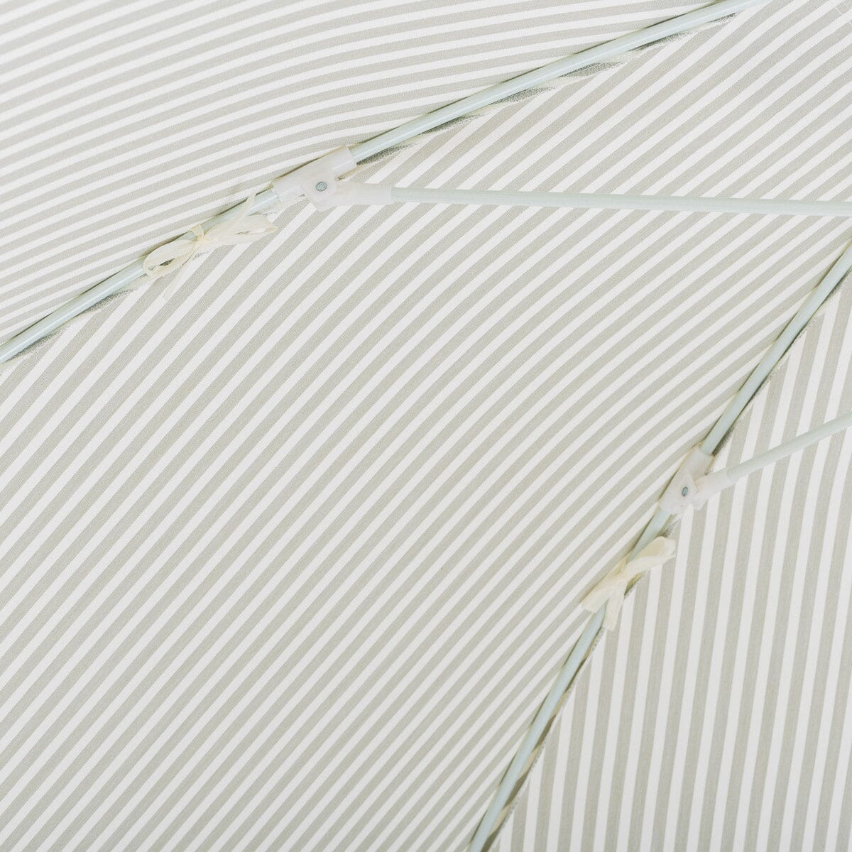 The Club Umbrella - Lauren's Sage Stripe Club Umbrella Business & Pleasure Co. 