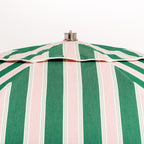 The Patio Umbrella - Bistro Green Stripe Patio Umbrella Business & Pleasure Co. 