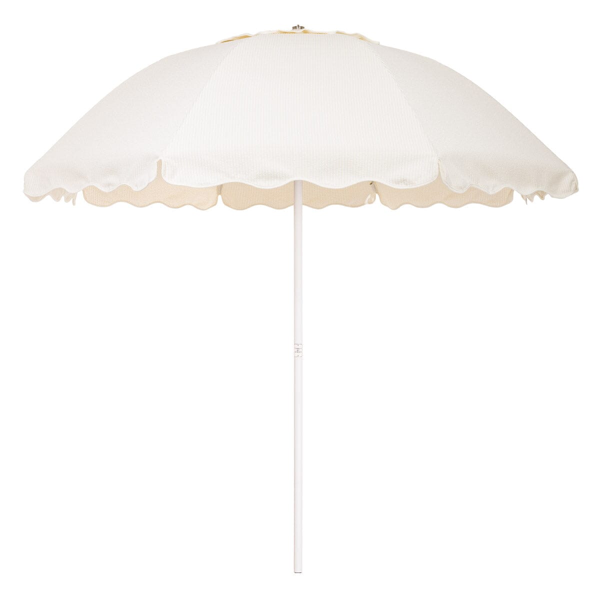 The Patio Umbrella - Corduroy Antique White Patio Umbrella Business & Pleasure Co 