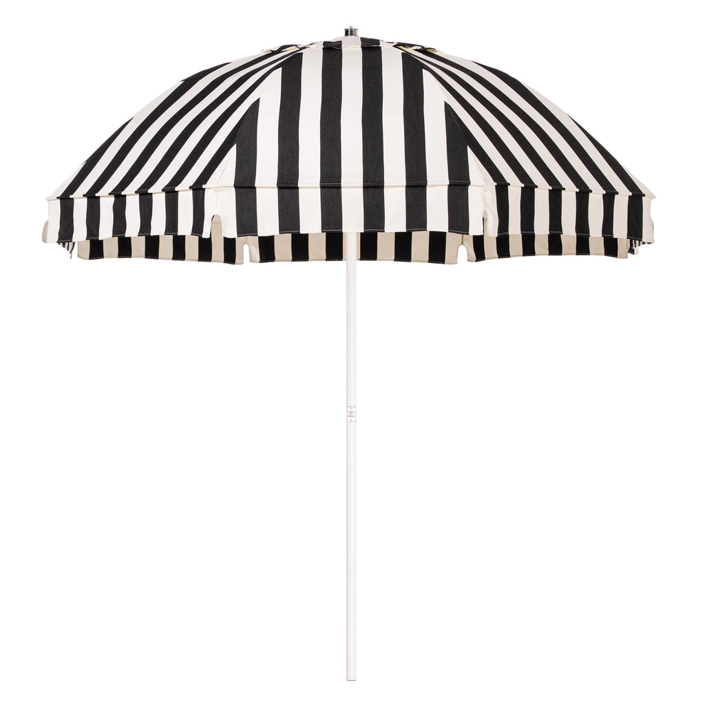 The Patio Umbrella - Crew Vintage Black Stripe Patio Umbrella Business & Pleasure Co. 