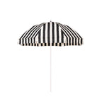 The Patio Umbrella in Crew Black and White Stripe by Business & Pleasure Co. for your patio, home, pool, outdoor dining areas.
