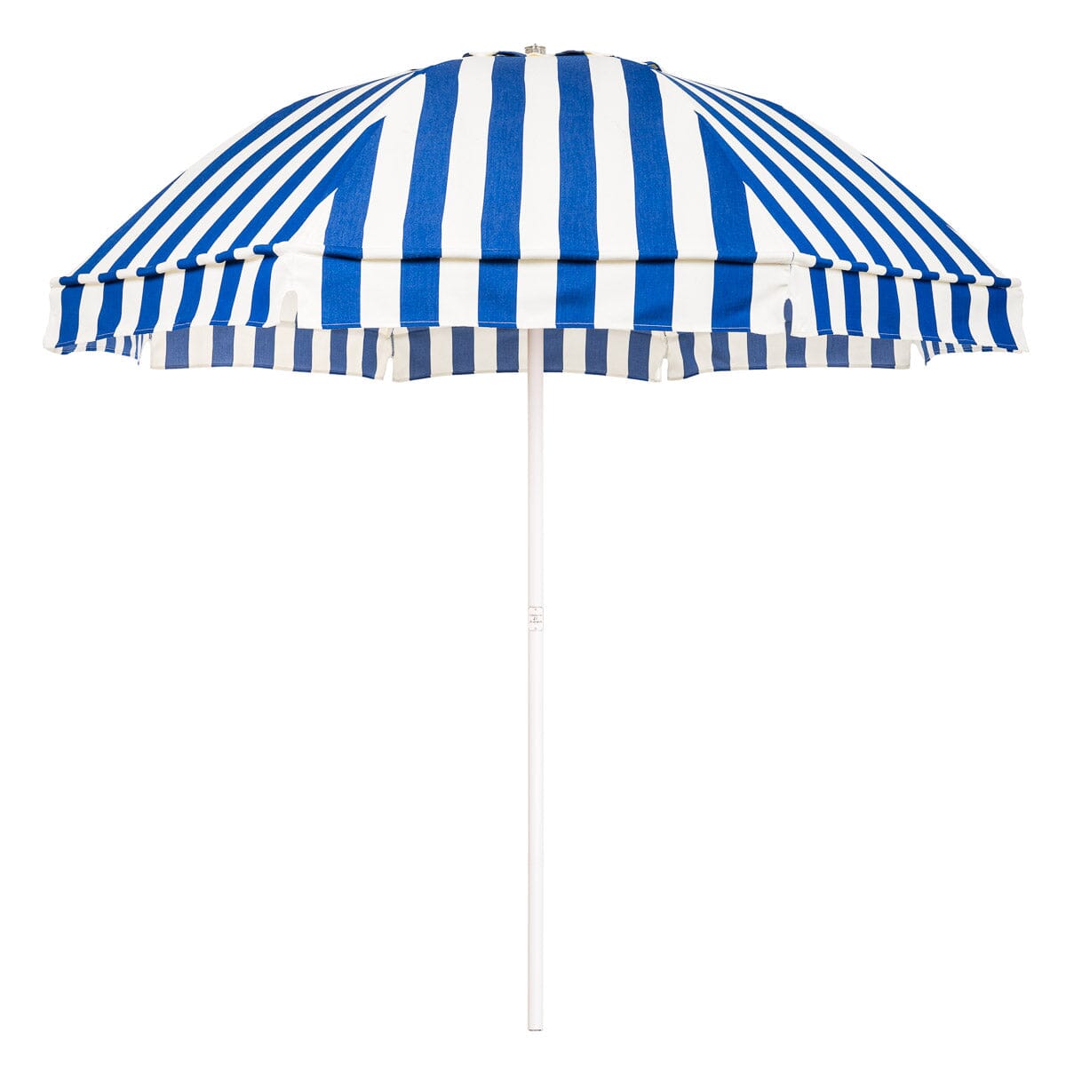 The Patio Umbrella - Crew Mediterranean Blue Stripe Patio Umbrella Business & Pleasure Co. 