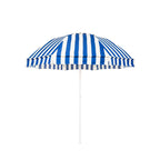 The Patio Umbrella - Crew Mediterranean Blue Stripe Patio Umbrella Business & Pleasure Co. 