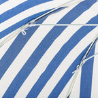 The Patio Umbrella - Crew Mediterranean Blue Stripe Patio Umbrella Business & Pleasure Co. 