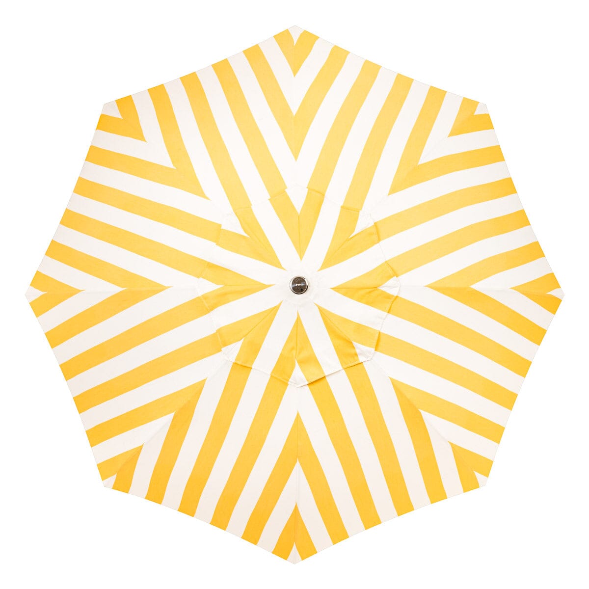 The Patio Umbrella - Crew Mimosa Yellow Stripe Patio Umbrella Business & Pleasure Co. 