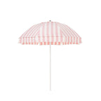 The Patio Umbrella in Crew and White Pink Stripe by Business & Pleasure Co. for your home, patio, and pool area.