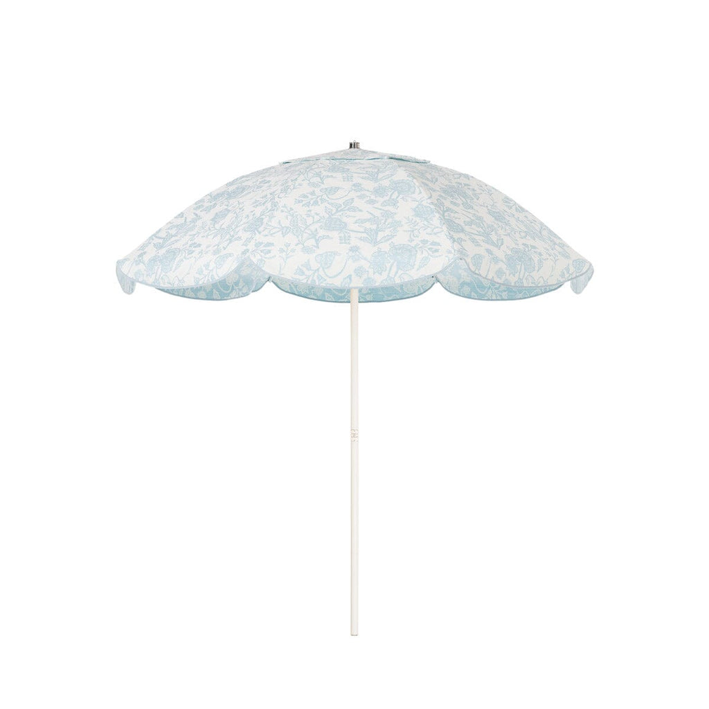 blue patterned patio umbrella Our Beach Umbrella 6ft 8-rib Printed Porcelain Youll have it made in the shade with our Calista turquoise outdoor crank and tilt steel 9 Outsunny 8.6FT Patio Umbrella, UPF