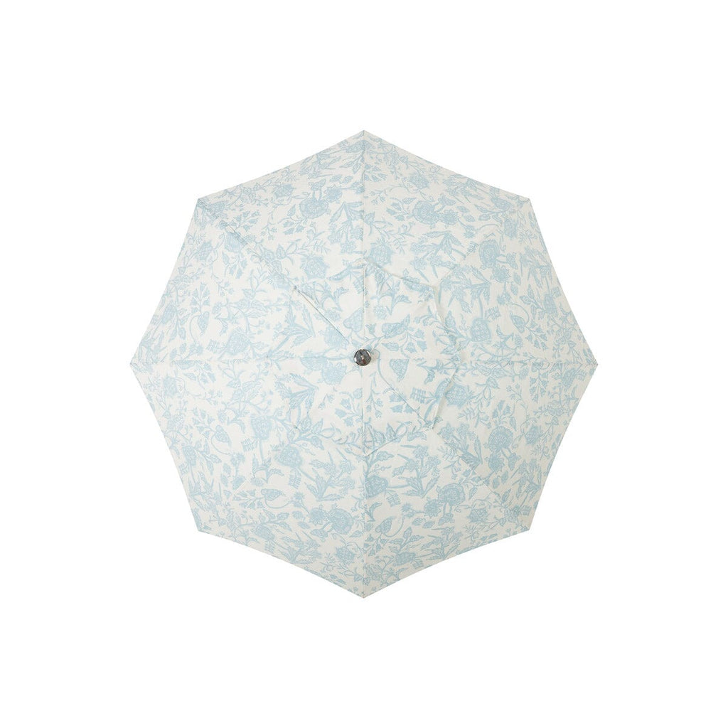 floral print patio umbrella Hibiscus Plumeria Flowers Pattern Foldable Designed for both style and durability The Patio Umbrella | Hanalei