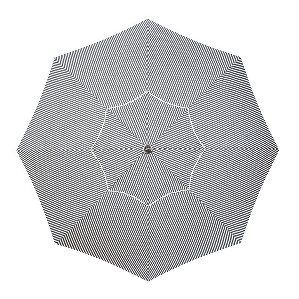 grey striped patio umbrella The Patio Umbrella – Business & Pleasure Co