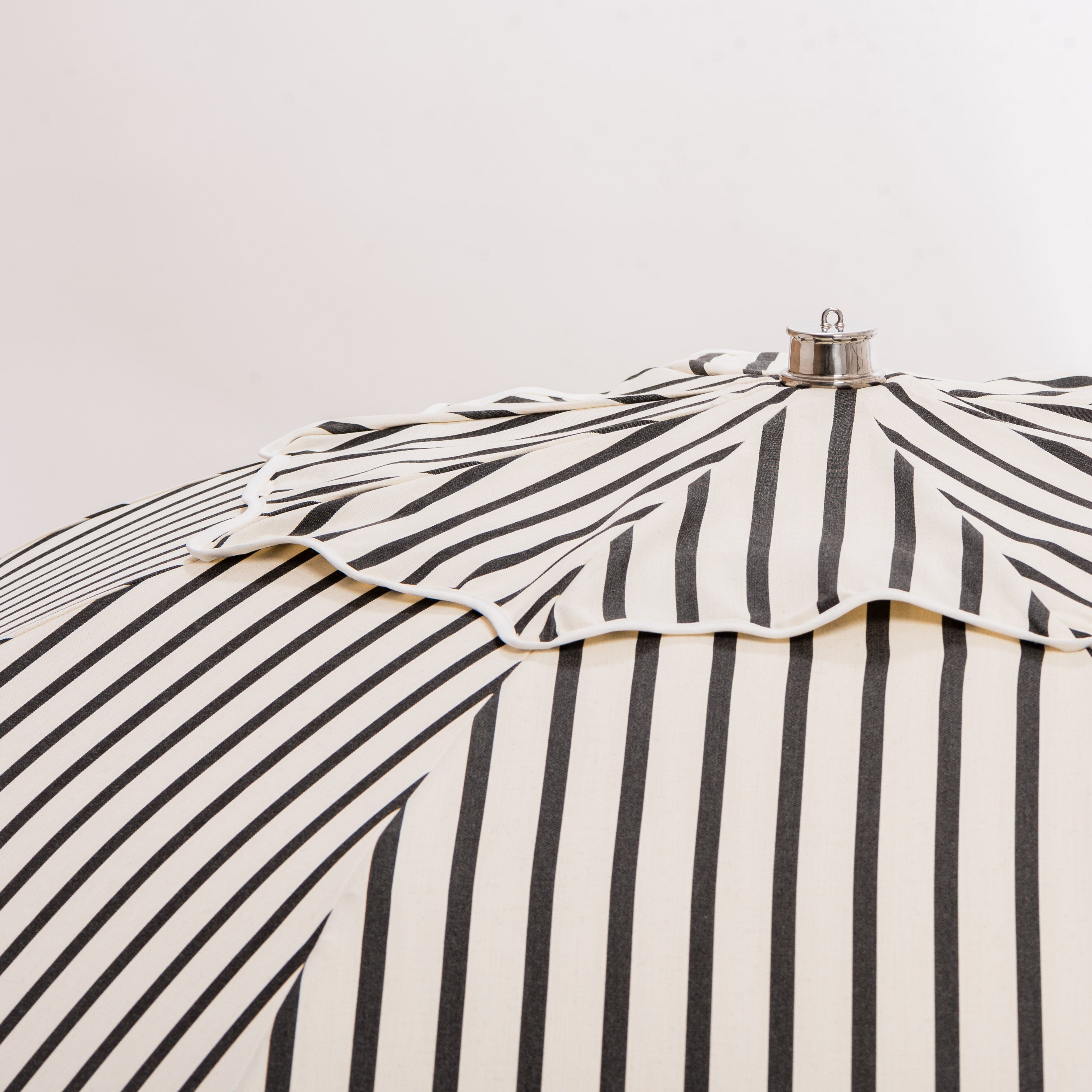 The Patio Umbrella - Monaco Black Stripe Patio Umbrella Business & Pleasure Co 