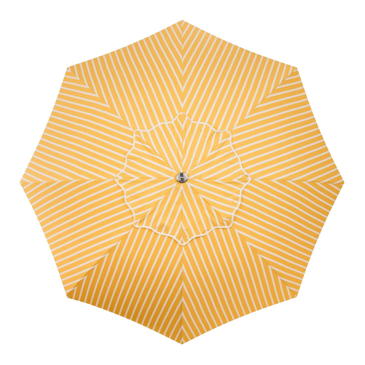 The Patio Umbrella - Monaco Mimosa Stripe Patio Umbrella Business & Pleasure Co 