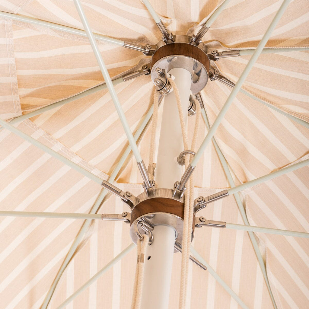 The Patio Umbrella - Monaco Natural Stripe Patio Umbrella Business & Pleasure Co 