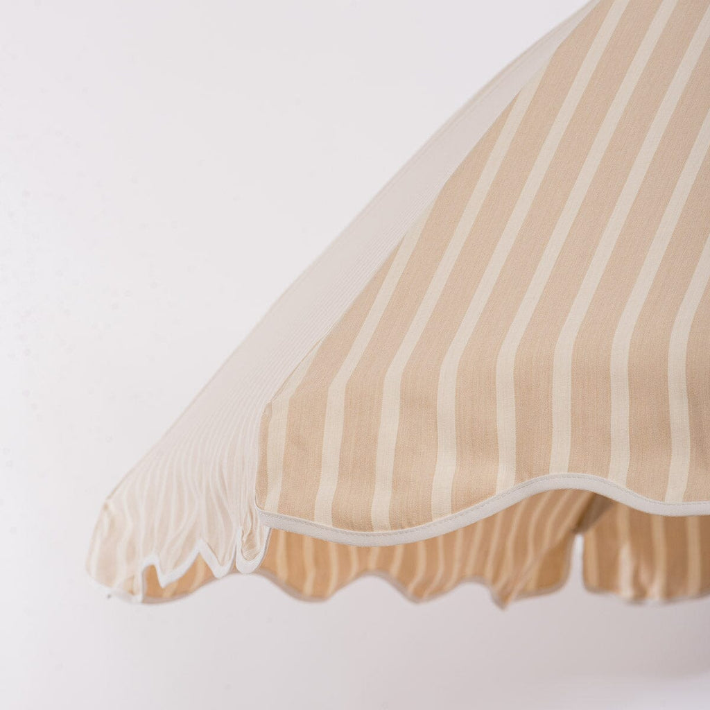 The Patio Umbrella - Monaco Natural Stripe Patio Umbrella Business & Pleasure Co 