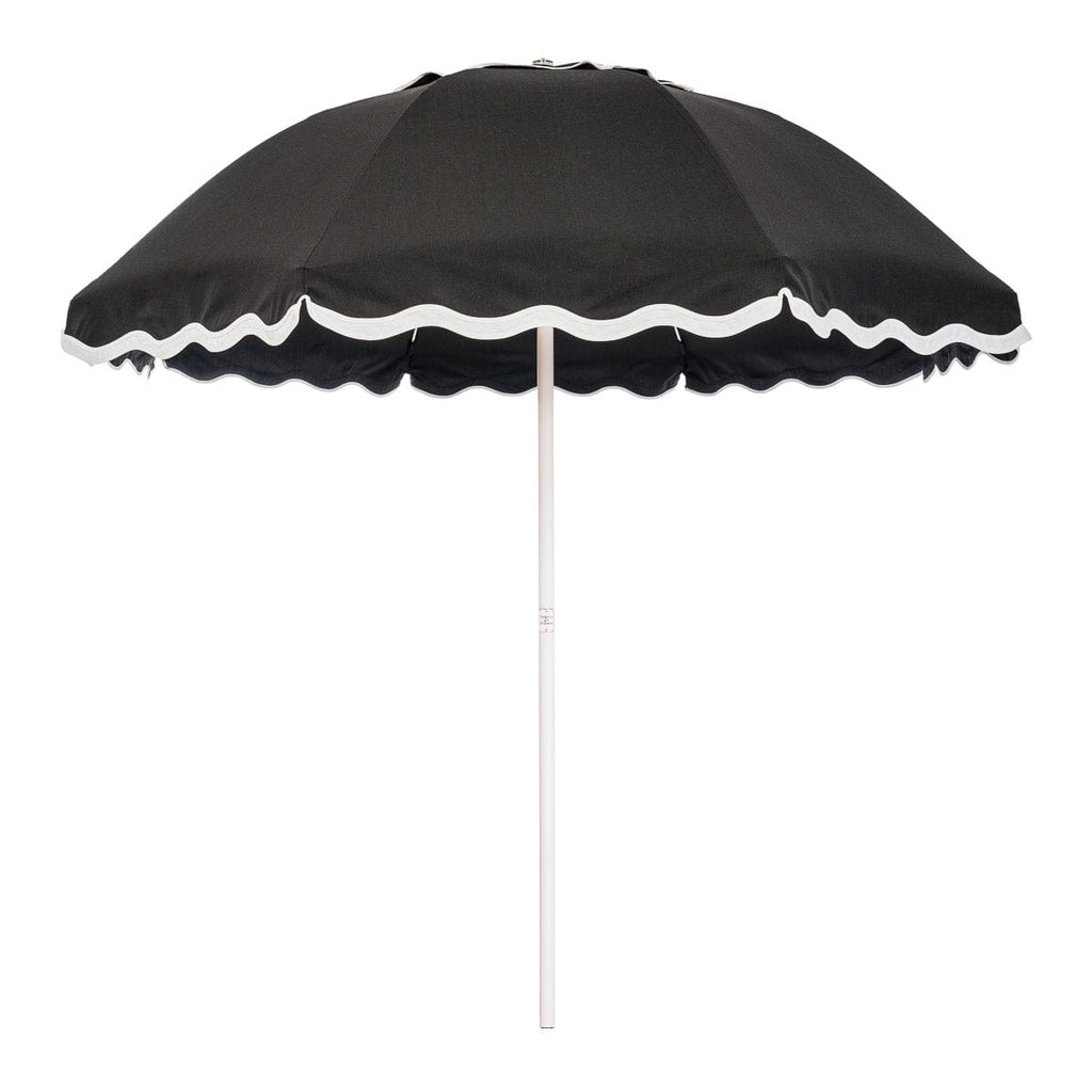 The Patio Umbrella - Rivie Black Patio Umbrella Business & Pleasure Co 