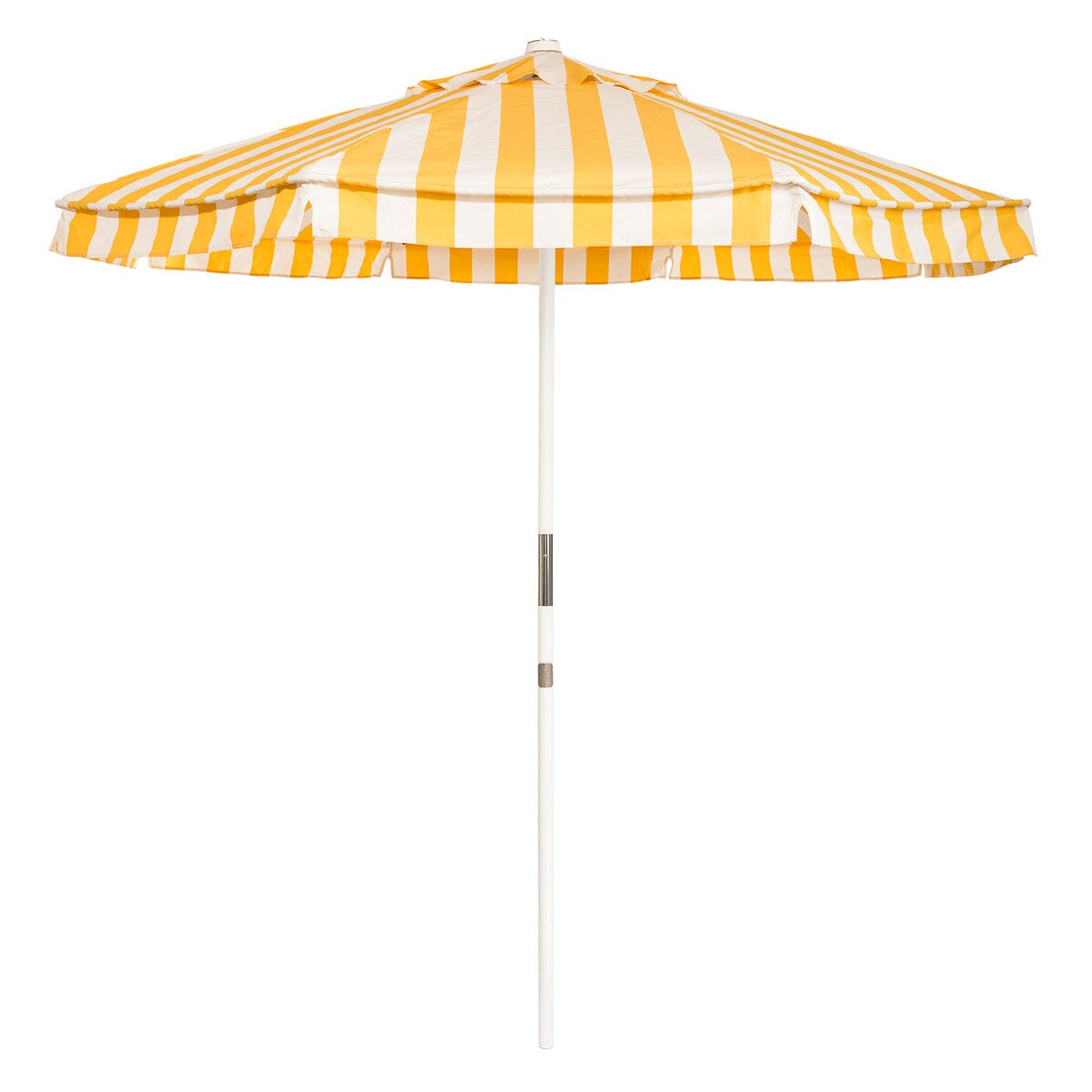 The Market Umbrella - Crew Mimosa Yellow Stripe Market Umbrella Business & Pleasure Co. 