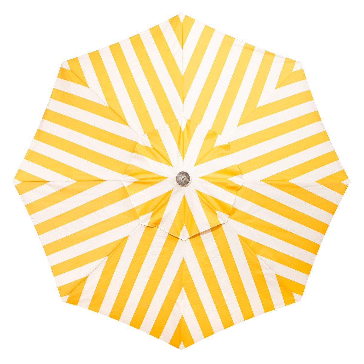 The Market Umbrella - Crew Mimosa Yellow Stripe Market Umbrella Business & Pleasure Co. 