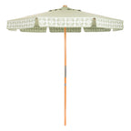 The Market Umbrella x Julia Berolzheimer in Jacquard Green B&P Co. x Julia Berolzheimer 