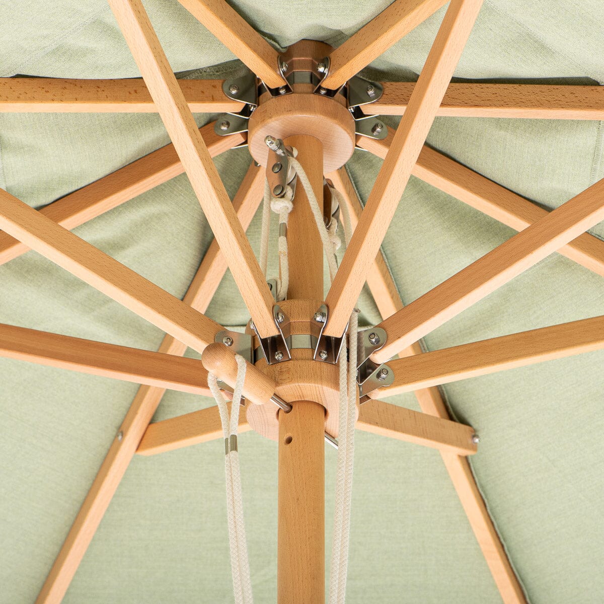 The Market Umbrella x Julia Berolzheimer in Jacquard Green B&P Co. x Julia Berolzheimer 