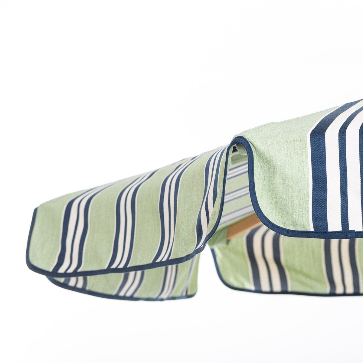 The Market Umbrella x Julia Berolzheimer in Green Stripes B&P Co. x Julia Berolzheimer 