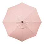 The Market Umbrella - Lauren's Pink Stripe Market Umbrella Business & Pleasure Co 