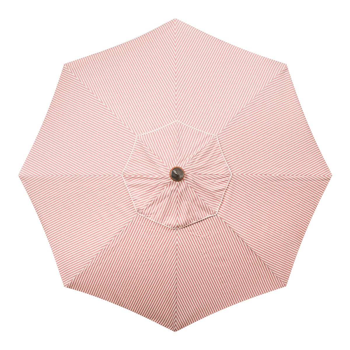 The Market Umbrella - Lauren's Pink Stripe Market Umbrella Business & Pleasure Co 