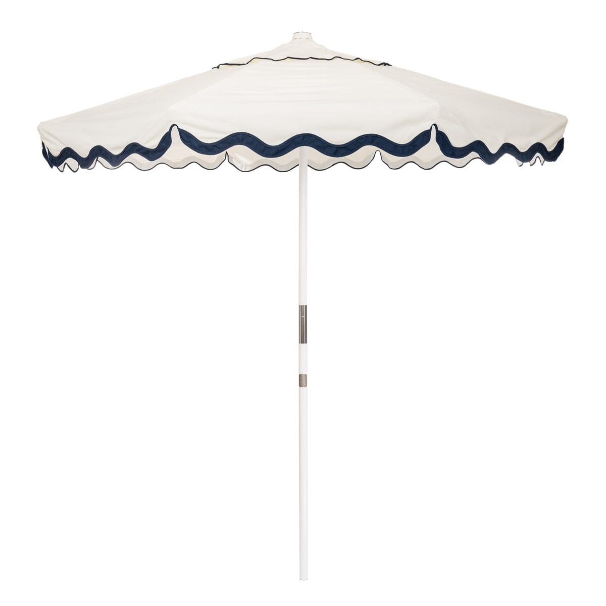 The Market Umbrella - Rivie White Market Umbrella Business & Pleasure Co 