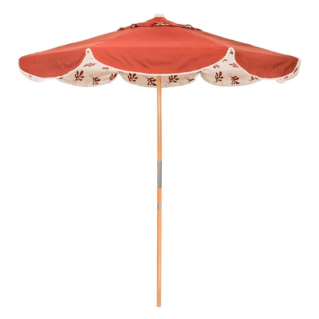 The Market Umbrella - Casa Seaglass - Terracotta Red Market Umbrella Business & Pleasure Co. 