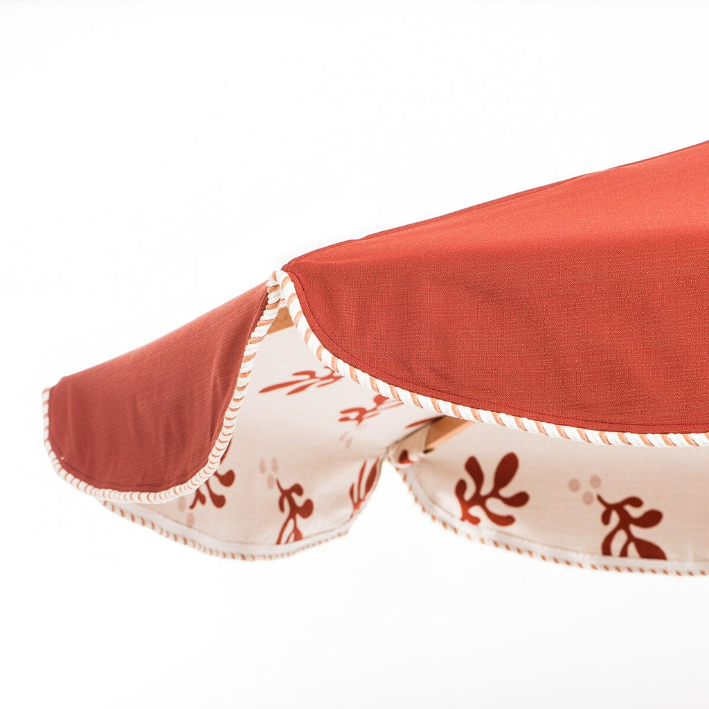 The Market Umbrella - Casa Seaglass - Terracotta Red Market Umbrella Business & Pleasure Co. 