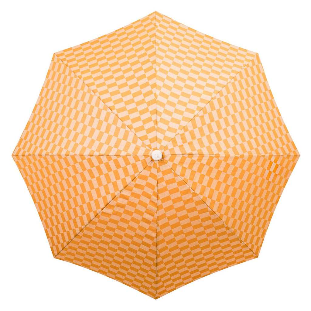 The Rio Umbrella - Vintage Gold Checker Rio Umbrella Business & Pleasure Co. 