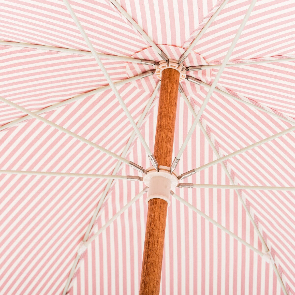 The Rio Umbrella - Laurens Pink Stripe Rio Umbrella Business & Pleasure Co. 