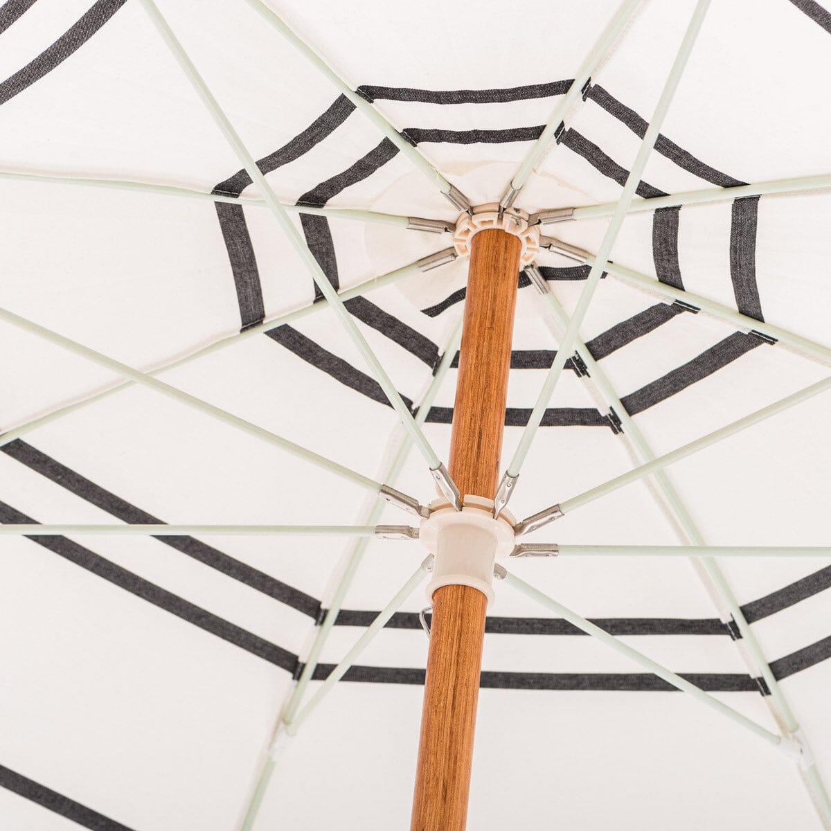 The Rio Umbrella - Malibu Black Stripe Rio Umbrella Business & Pleasure Co. 