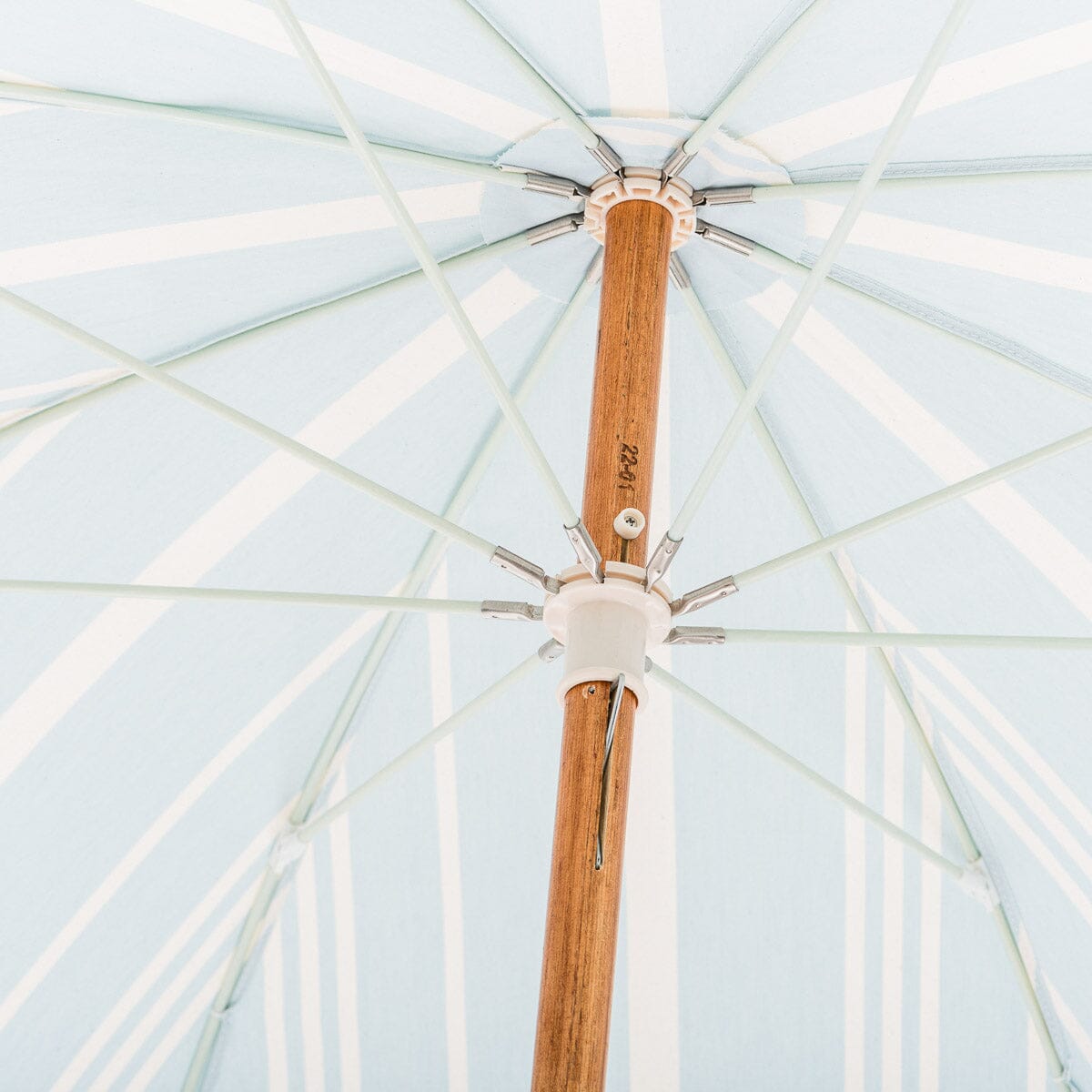 The Rio Umbrella - Vintage Blue Stripe Rio Umbrella Business & Pleasure Co. 