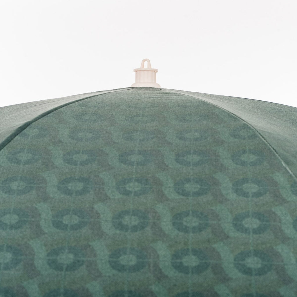 The Rio Fringed Umbrella - Bottle Green Rio Fringed Umbrella Business & Pleasure Co. 