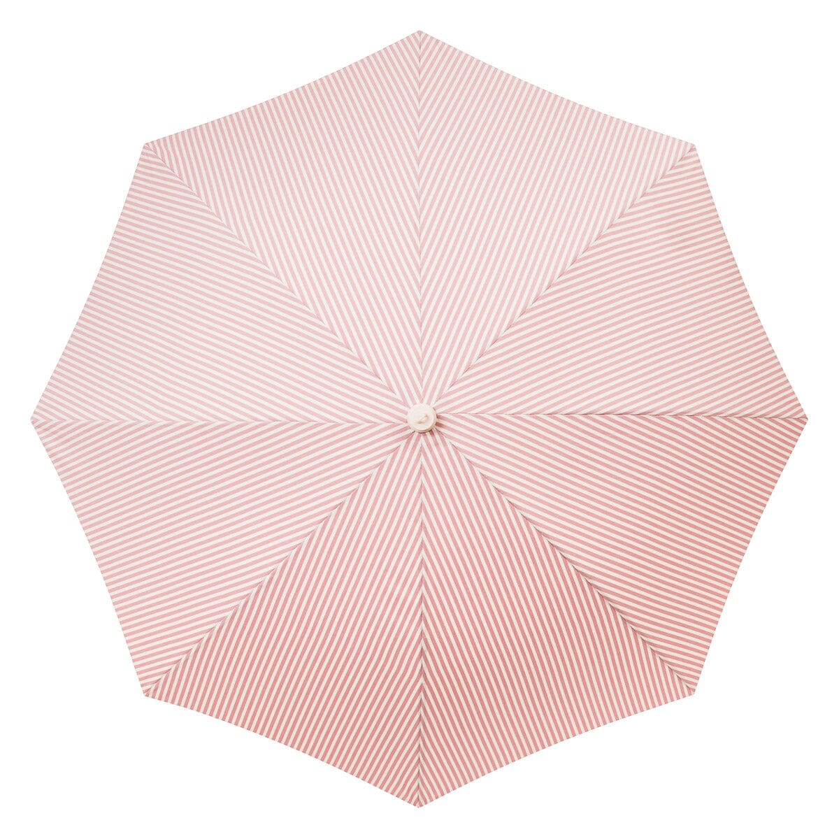 The Rio Fringed Umbrella - Laurens Pink Stripe Rio Fringed Umbrella Business & Pleasure Co. 