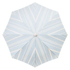 The Rio Fringed Umbrella - Vintage Blue Stripe Rio Fringed Umbrella Business & Pleasure Co. 