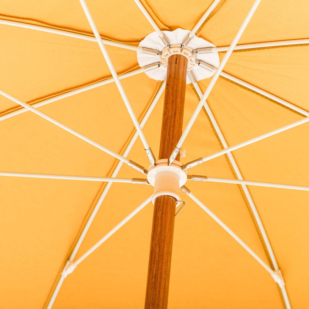 The Rio Fringed Umbrella - Vintage Gold Rio Fringed Umbrella Business & Pleasure Co. 