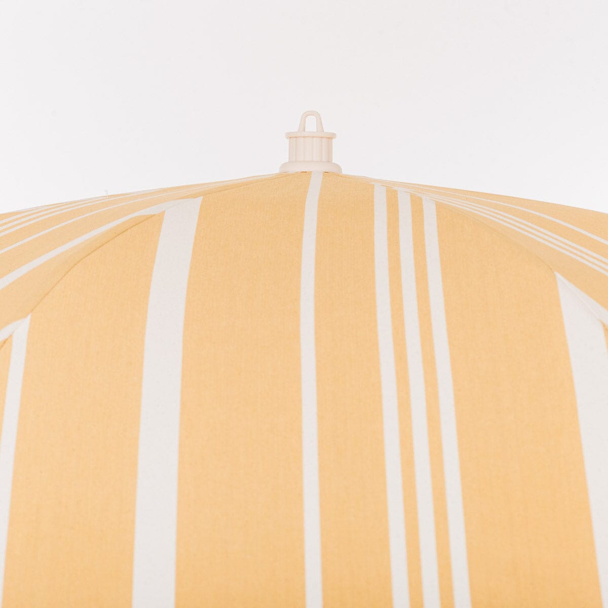 The Rio Fringed Umbrella - Vintage Yellow Stripe Rio Fringed Umbrella Business & Pleasure Co. 