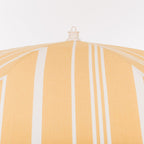 The Rio Fringed Umbrella - Vintage Yellow Stripe Rio Fringed Umbrella Business & Pleasure Co. 